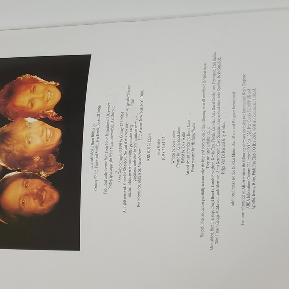 Vintage 1993 ABBA Gold The Complete Story soft cover book - Picture 5 of 5